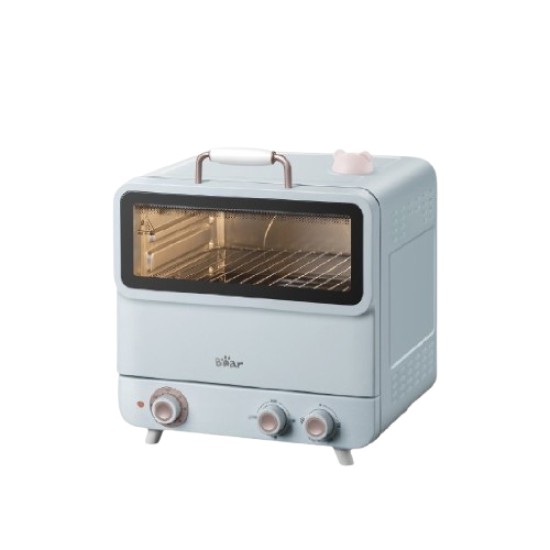 Bear- Electric Oven 20L 1200W Steam Baking | 4 Heating Tubes BSO-B200L