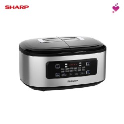 SHARP 1.8L (0.9L x 2) Twin Cooker - KNW509SL