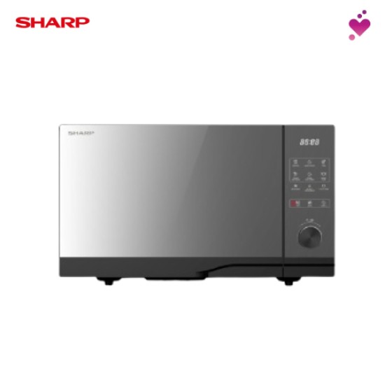 SHARP 23L Digital Dial Flatbed Microwave Oven - R2321FGK