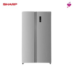 SHARP 620L Side by Side Refrigerator - SJX6322MS