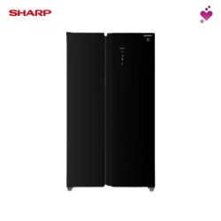 SHARP 680L Side by Side Refrigerator - SJXP6822GK