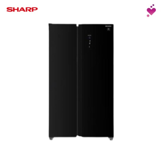 SHARP 680L Side by Side Refrigerator - SJXP6822GK